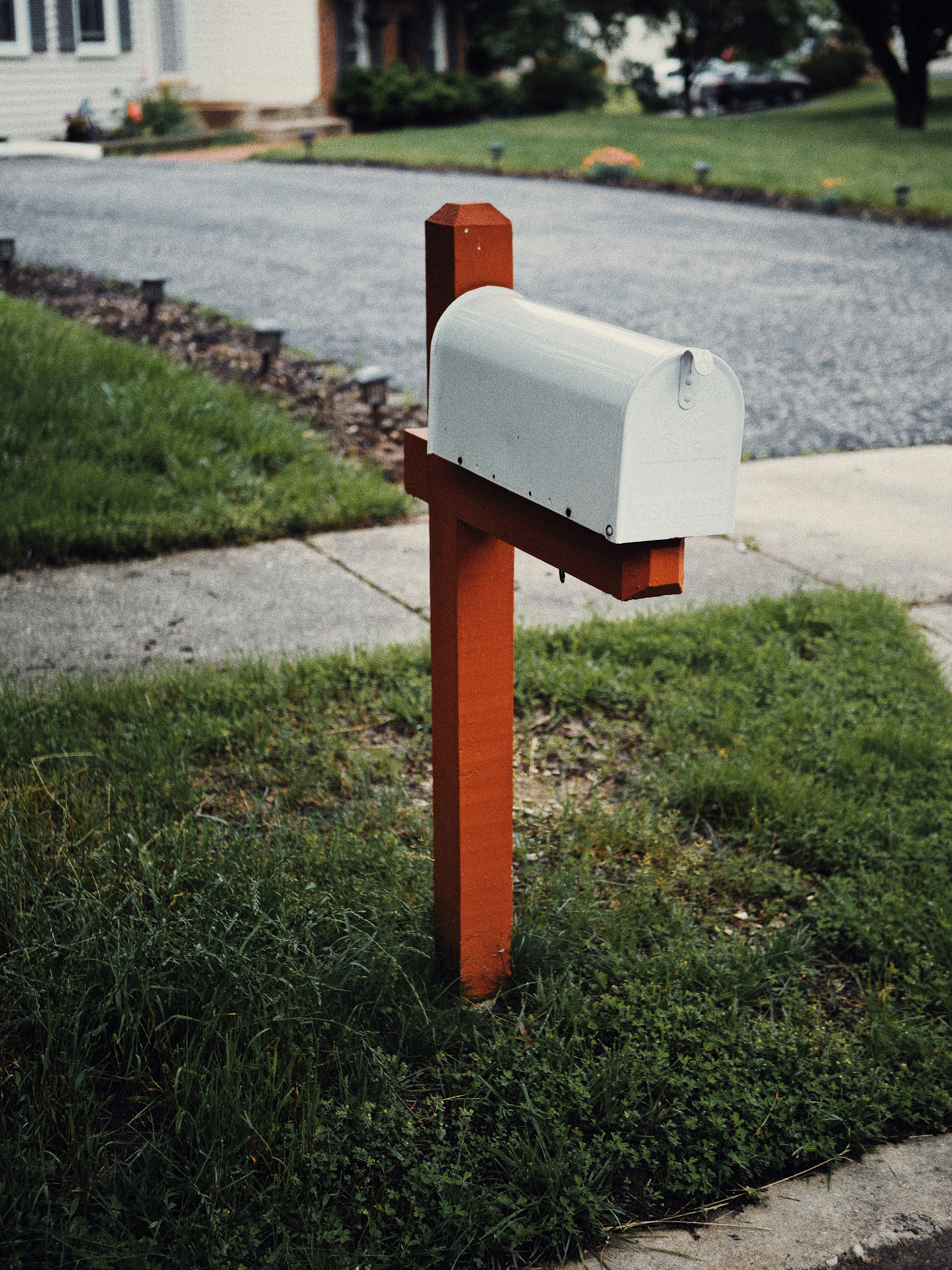 A residential mailbox we replaced